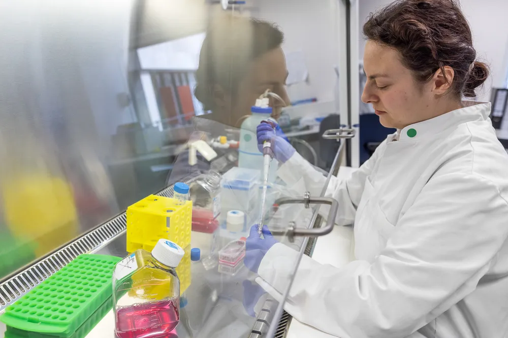 Laboranten doen onderzoek naar behandelingen en genezing van diabetes of complicaties.
