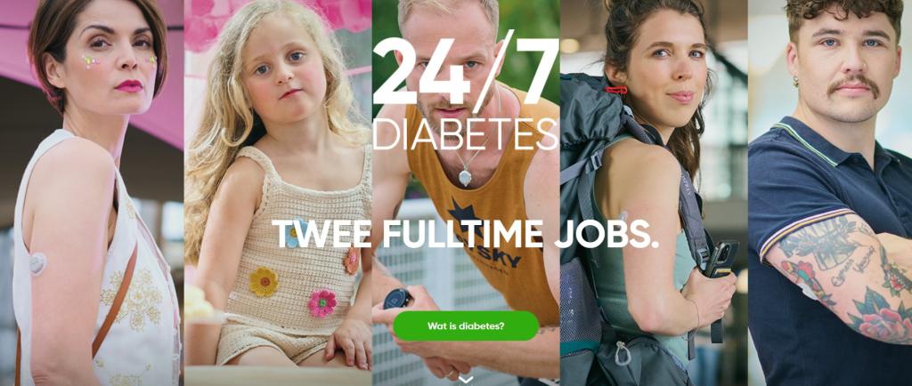 Aandacht voor leven met diabetes met ‘24/7 diabetes’