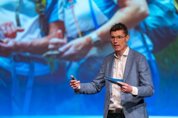 Congres voor zorgverleners, over bewegen en diabetes type 1 van Bas van de Goor Foundation