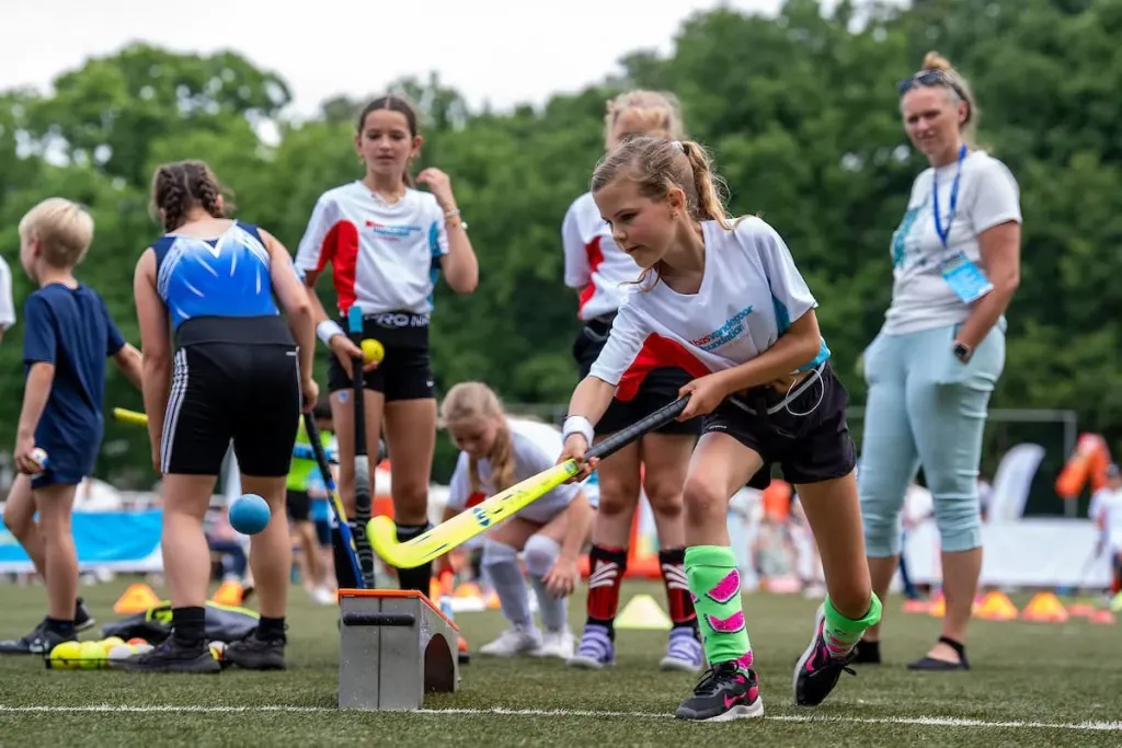Hockeyen met Bas van de Goor Foundation